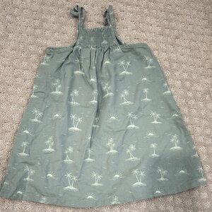 Kids Casual Dress in Green